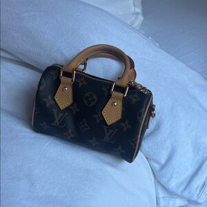 Louis Vuitton Monogram Nano Speedy Bag